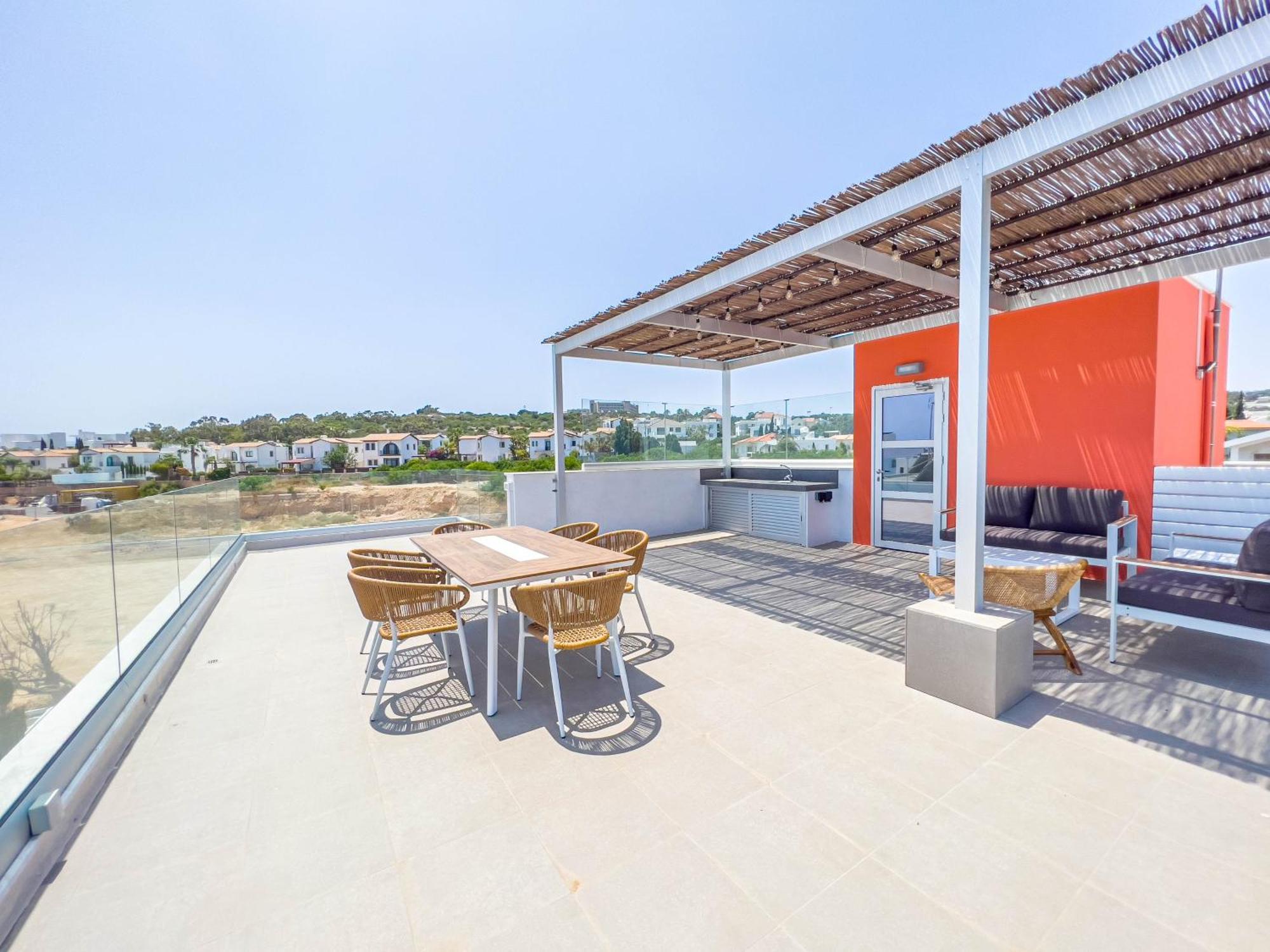 Geo Panoramic Villa +Pool +Game Room +Gym Protaras Esterno foto