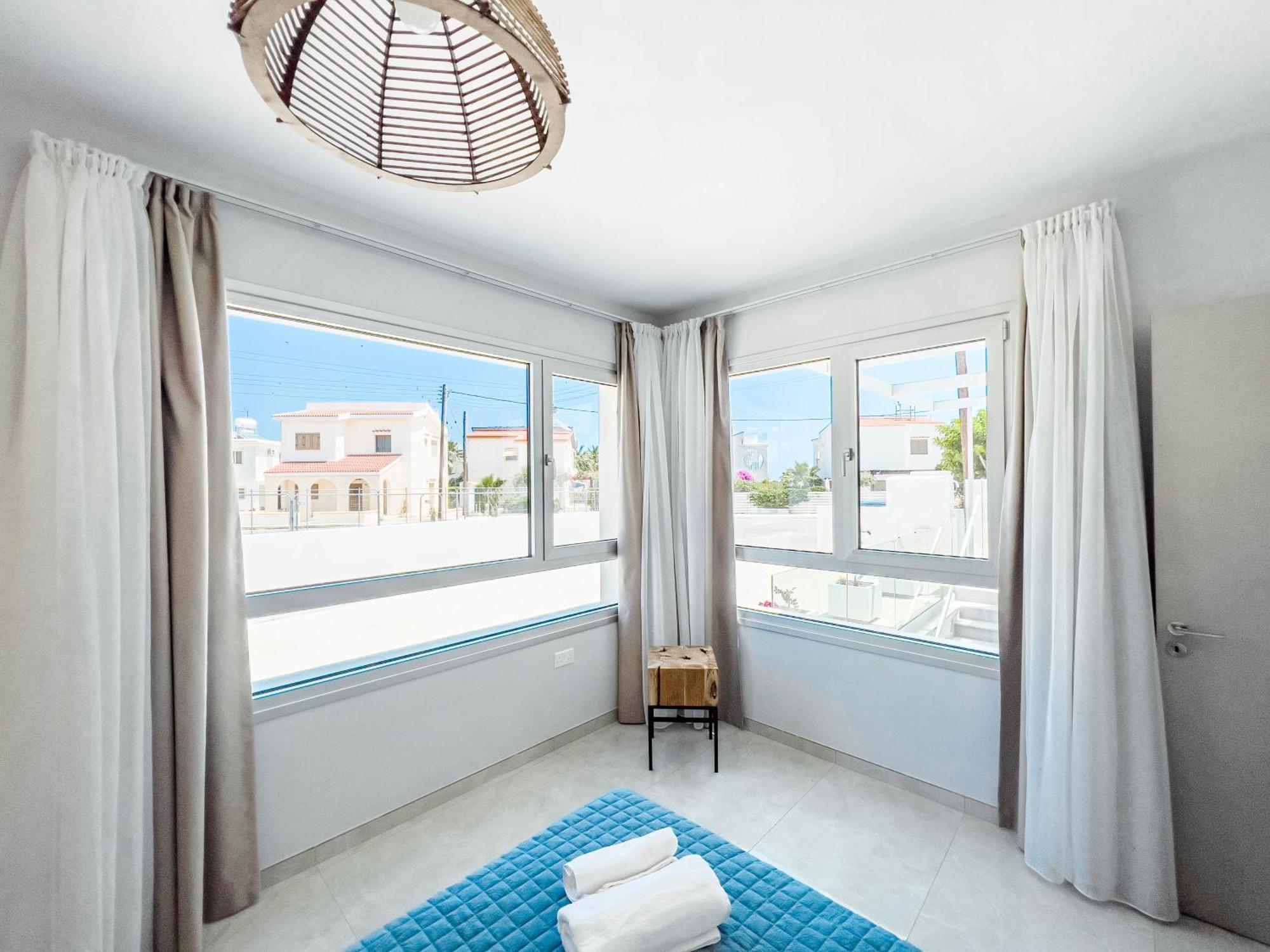 Geo Panoramic Villa +Pool +Game Room +Gym Protaras Esterno foto