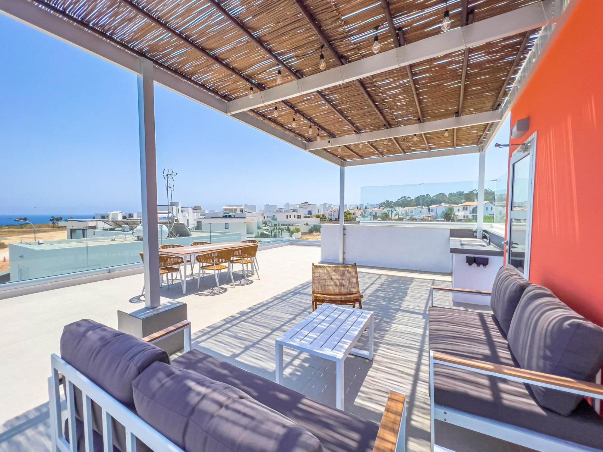 Geo Panoramic Villa +Pool +Game Room +Gym Protaras Esterno foto