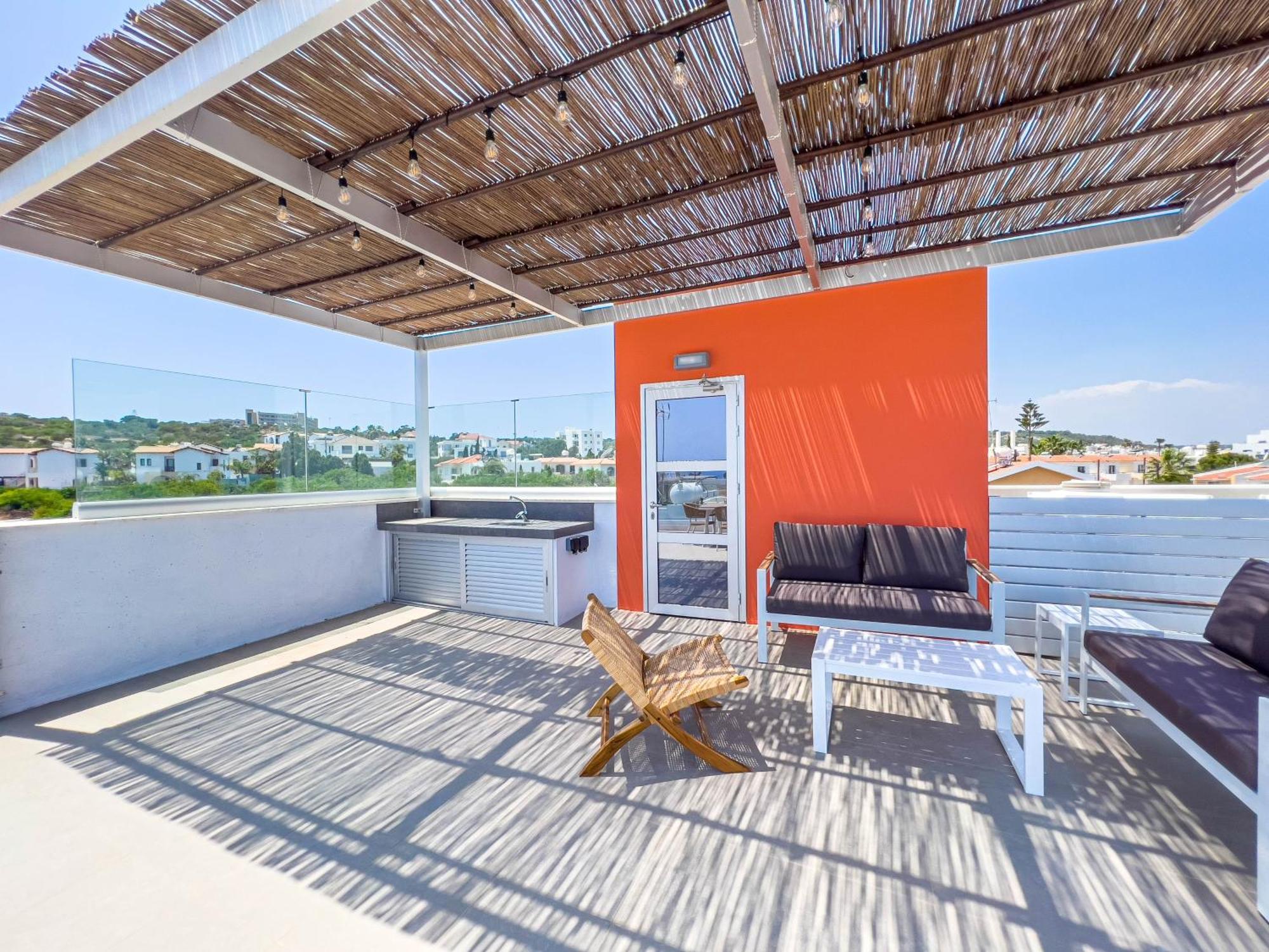 Geo Panoramic Villa +Pool +Game Room +Gym Protaras Esterno foto